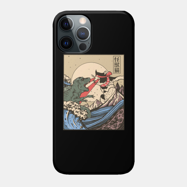 Monster V Cat - Kaiju - Phone Case