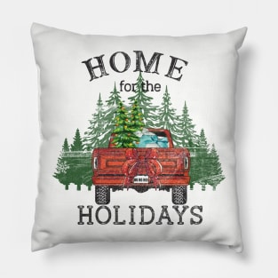 Home for the holidays Pillow