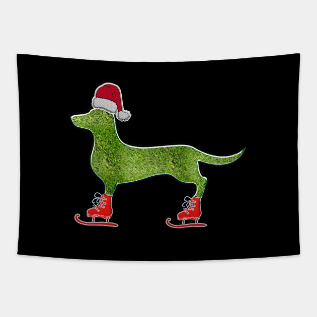 christmas dachshund pajamas