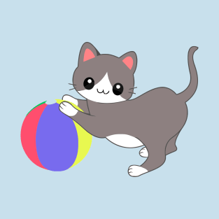 Cat and Ball T-Shirt