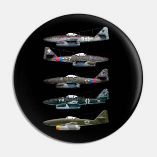 Messerschmitt Me 262 Schwalbe WW2 Jet Fighter Pin