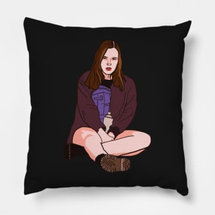 Soccer Mommy Still Clean Art Pillow