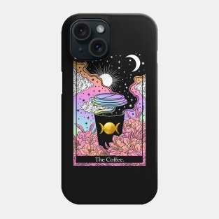 Tarot card the Coffee Phone Case