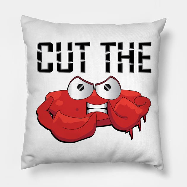 Cut the Crab Pillow by GilbertoMS