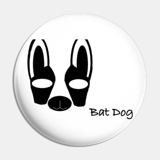 Bat Dog Pin