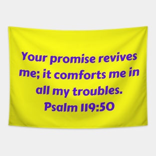 Bible Verse Psalm 119:50 Tapestry