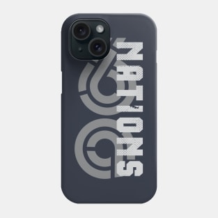6 Nations Championship Abstract Design Phone Case