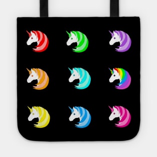 Rainbow unicorn pattern Tote