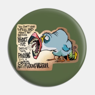 Tropical Bird Samuel: Motivational Speaker Pin