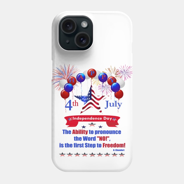 independence Day Balloon Phone Case by Lin-Eve