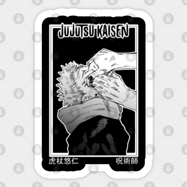 sukuna jujutsu kaisen jujutsu kaisen sticker teepublic