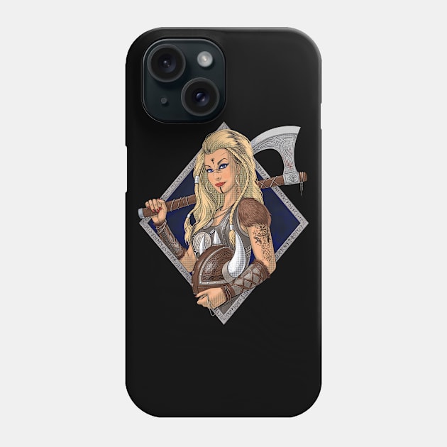 Viking Warrior Phone Case by underheaven