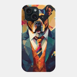 Abstract Gangster Dogs In Suits Phone Case