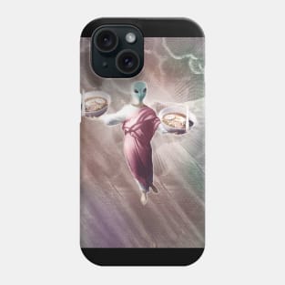 Ramen Alien Jesus Phone Case