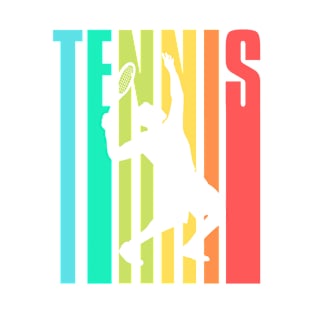 US Open Tennis Player Silhouette T-Shirt