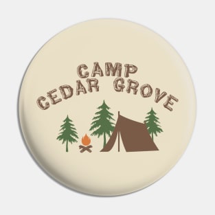 Camp Cedar Grove Pin