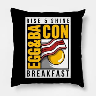 Egg & Bacon Pillow