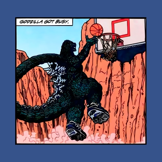 GODZILLA BALLING by Dystopianpalace