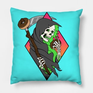 Donut Reaper Pillow