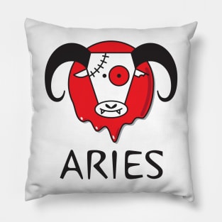 Aries HORRORscope Pillow