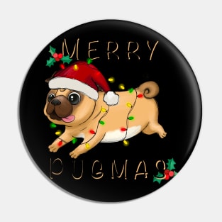 Merry Pugmas Pin