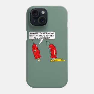 First Contact Phone Case