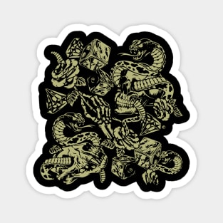 Tattoo pattern Magnet