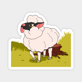 Sheep Tongue Funny Magnet