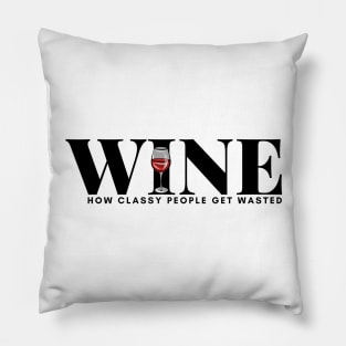 Classy Wine Pillow