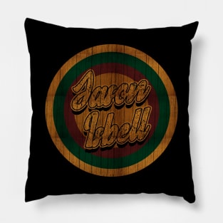 Circle Retro Jason Isbell Pillow