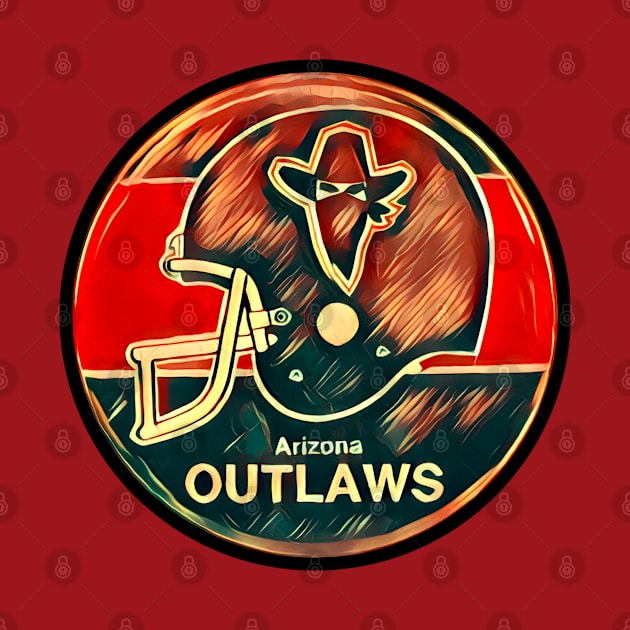 Arizona Outlaws Football by Kitta’s Shop