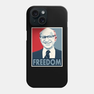 Milton Retro Friedman Graphic Phone Case