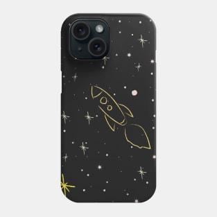 Rocket to Stars Phone Case