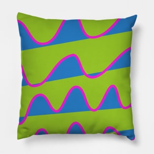 Nineties Neon Pillow