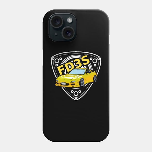 Mazda RX-7 Phone Case by Gamers Gear