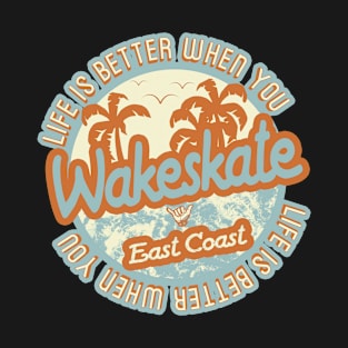 Wakeskate East Coast T-Shirt
