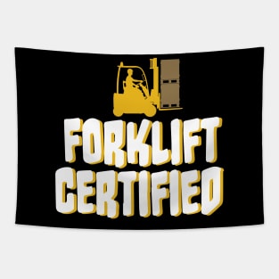 Forklift Certified Meme Tapestry