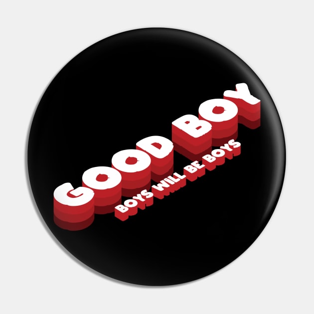 Good Boy Pin by Firebox store