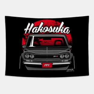 Hakosuka GTR - PAPAYA STREETART Tapestry