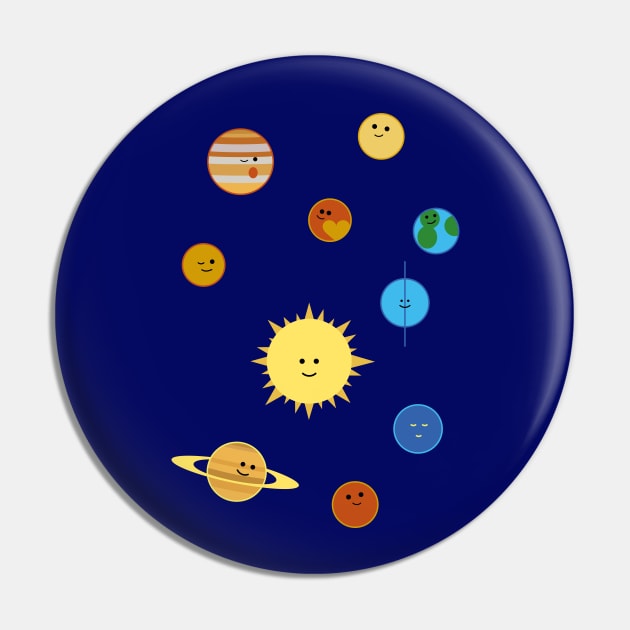 Cute planets (incl Pluto!) Pin by Markadesign