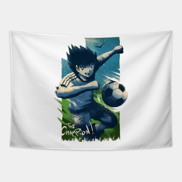 captain tsubasa Tapestry by retinac 