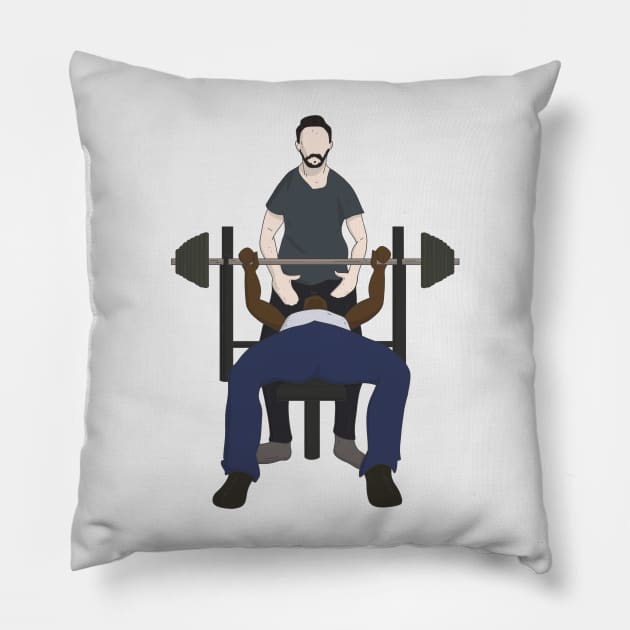 Workout Pillow by WastedMerch