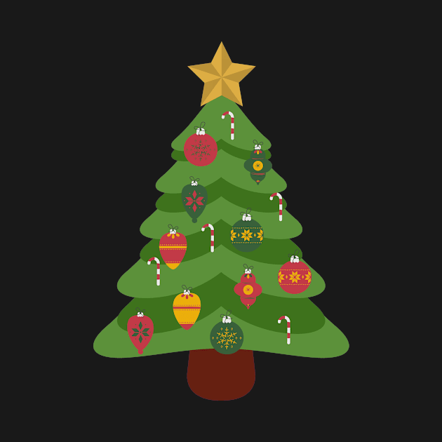 Christmas Tree by BuddiccaDesigns