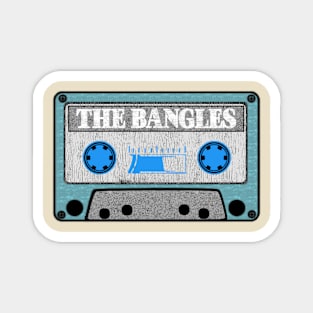 the bangles blue cassette Magnet