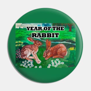 Year of the Rabbit Pin