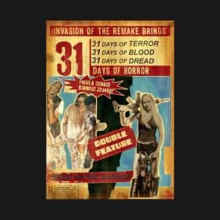 31 Days of Horror - Double Feature T-Shirt