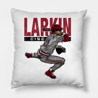 Barry Larkin Cincinnati Sketch Pillow