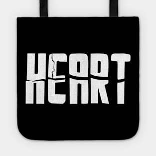 Heart - The first word of heartbreak Tote