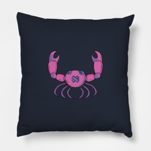 crab with plaster Pillow