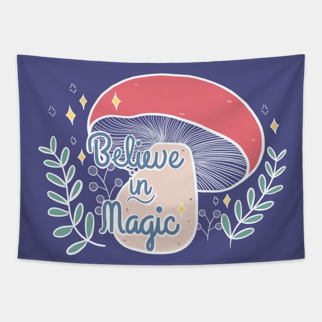 Believe in Magic! Tapestry by awesomesaucebysandy